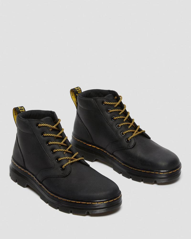 Botas Casuales Dr Martens Bonny Cuero Hombre Negros | MX 344UZG